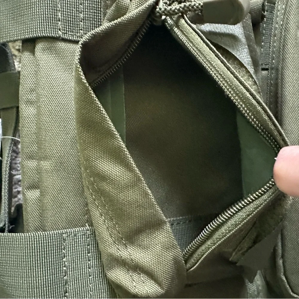 NWT LA Police Gear Tactical Bail Out Gear Bag Military Green Shoulder Strap New‎